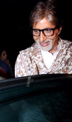Amitabh Bachchan, Abhishek Bachchan, Dia Mirza at Bhaag Milkha Bhaag special screening