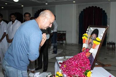 Govinda, Jackie Shroff at Producer Sudhakar Bokade's prayer meet