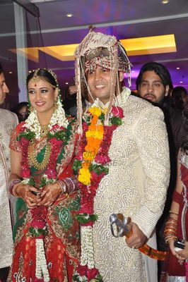 Bolly & TV Celebs at Shweta Tiwari\'s wedding ceremony