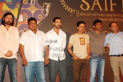 Bolly Celebs at curtain raising ceremony of SOUTH AFRICA INDIA FILM & TELEVISION AWARDS 2013