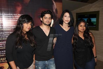 Shilpa Shukla & Shadab Kamal at the press conference of film 'B.A. Pass'