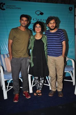 Kiran Rao, Sohum Shah, Anand Gandhi at film 'SHIP OF THESEUS' press meet