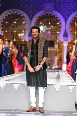 India Bridal Fashion Week Delhi 2013 - Raghavendra Rathore & Anil Kapoor