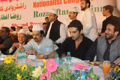 Eminent Personalities at NCP president Sharad Pawar Iftaar Party