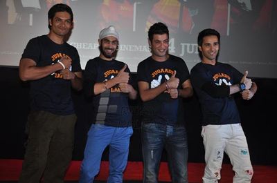 'Fukrey' actors launched the 'Jugaad song' from their film
