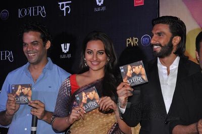 Ranveer Singh & Sonakshi Sinha at film 'Lootera' Music Launch