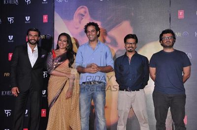 Ranveer Singh & Sonakshi Sinha at film 'Lootera' Music Launch