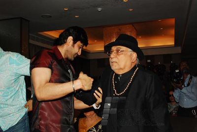 Bollywood stars gathered for the music launch of the film 'Love In Bombay'