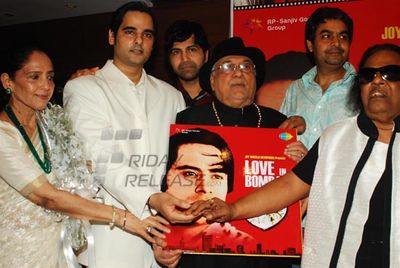 Bollywood stars gathered for the music launch of the film 'Love In Bombay'