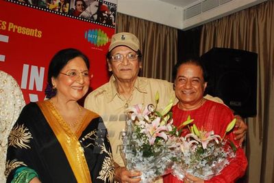 Bollywood stars gathered for the music launch of the film 'Love In Bombay'