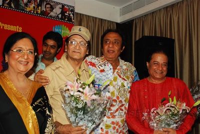 Bollywood stars gathered for the music launch of the film 'Love In Bombay'