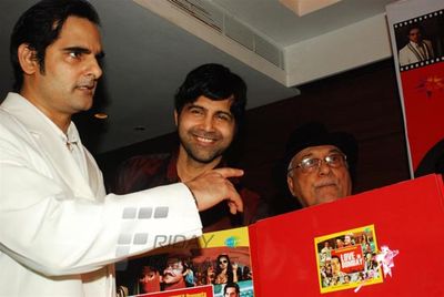 Bollywood stars gathered for the music launch of the film 'Love In Bombay'