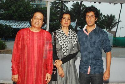 Bollywood stars gathered for the music launch of the film 'Love In Bombay'