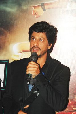 Shah Rukh Khan and Deepika Padukone graced the first look launch of their upcoming film 'Chennai Express'