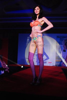 Divas Puja Gupta and Mia Uyeda graced the launch of Swimsuit Issue 2013