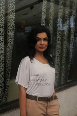 Pakistani actress Meera at film BHADAAS press meet