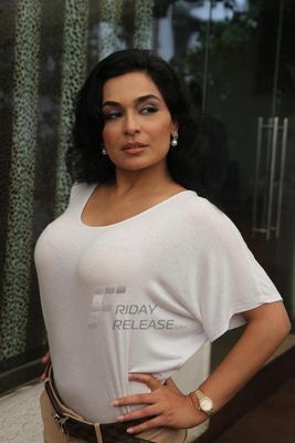 Pakistani actress Meera at film BHADAAS press meet