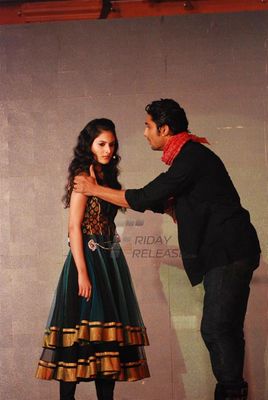 Prateik Babbar & Amyra Dastur at first look launch of film 'ISSAQ'