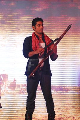 Prateik Babbar & Amyra Dastur at first look launch of film 'ISSAQ'
