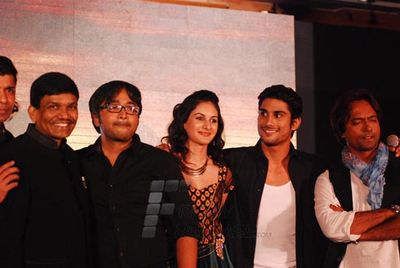Prateik Babbar & Amyra Dastur at first look launch of film 'ISSAQ'