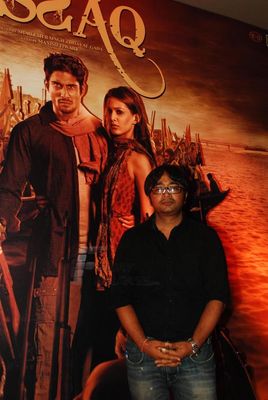 Prateik Babbar & Amyra Dastur at first look launch of film 'ISSAQ'