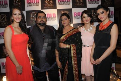 B-town beauties launched the film 'Bold Bollywood'
