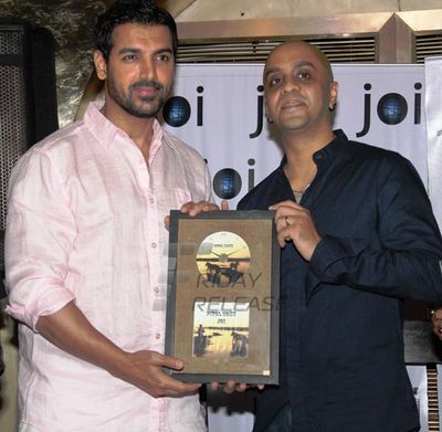 Handsome hunk John Abraham launched the album 'Pitol Soku' of Joi Barua