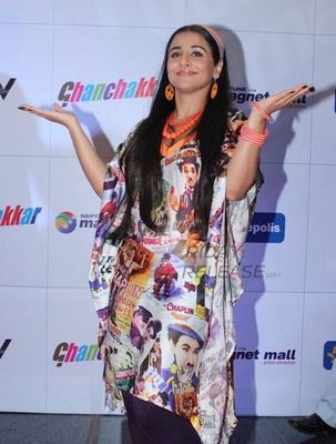 Vidya Balan promotes film 'GHANCHAKKAR'