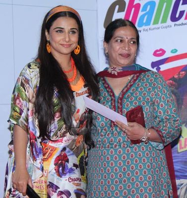 Vidya Balan promotes film 'GHANCHAKKAR'