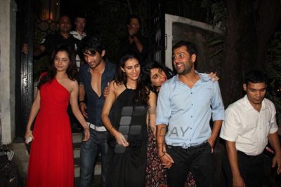 Bolly Celebs at Abhishek Kapoor's Party