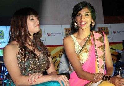 Ayushmann Khurana and Saba Azad at The Bartender Album launch at Sheesha Lounge