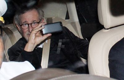 Bollwood Filmakers met Hollywoods Steven Spielberg at Hotel Taj Lands End