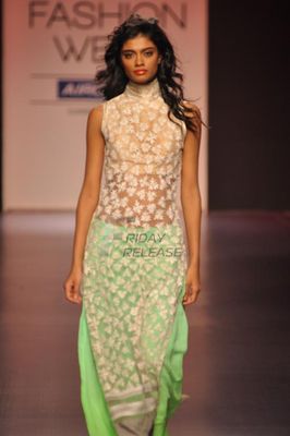Bollywood celebs walk the ramp for famous designer Manish Malhotra's show at the Lakme Fashion week