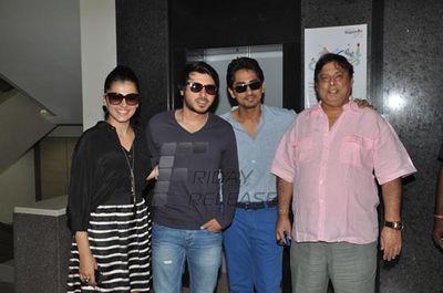 Cast of Chashme Baddoor promoted the movie at the Mithibai College, Mumbai