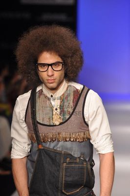 Designer Javed Khan showed at the Lakme Fashion Week Summer/Resort 2013