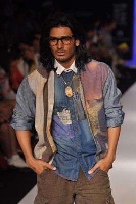 Designer Javed Khan showed at the Lakme Fashion Week Summer/Resort 2013