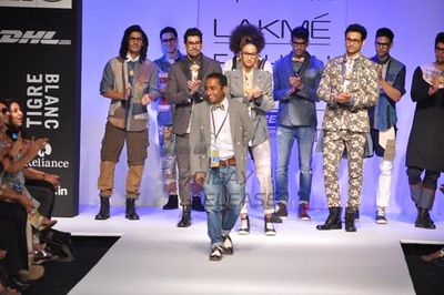 Designer Javed Khan showed at the Lakme Fashion Week Summer/Resort 2013