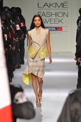 Designer Narendra Kumar at the Lakme Fashion Week Summer/Resort 2013