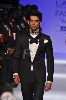 Designer Narendra Kumar at the Lakme Fashion Week Summer/Resort 2013