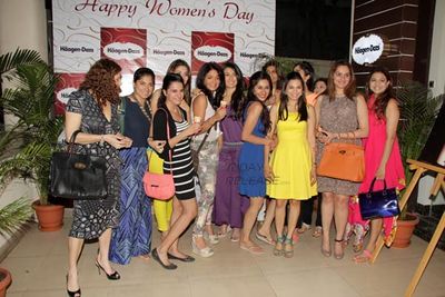 Haagen Dazs & Maria Goretti hosted a special Womens' Day Party which saw Bollywood Celebs pouring in