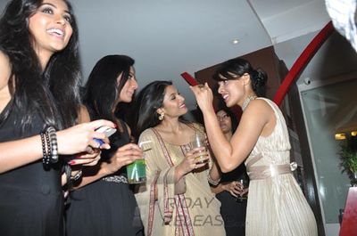 Hot Celebs at wedding bash of Urvashi Sharma's sister Sucheta Sharma in Malad