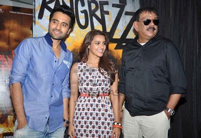 Jackky Bhagnani & Priya Anand at RANGREZZ press meet