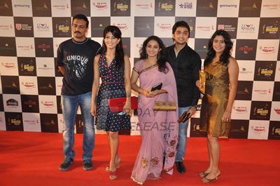 Shreyas Talpade, Shaan, Pallavi Joshi and Mrinal Kulkarni attended the First MIRCHI MUSIC AWARDS MARATHI