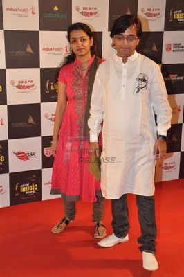 Shreyas Talpade, Shaan, Pallavi Joshi and Mrinal Kulkarni attended the First MIRCHI MUSIC AWARDS MARATHI