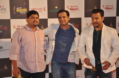 Shreyas Talpade, Shaan, Pallavi Joshi and Mrinal Kulkarni attended the First MIRCHI MUSIC AWARDS MARATHI