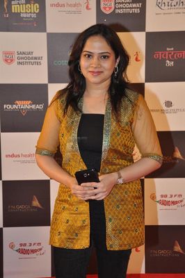 Shreyas Talpade, Shaan, Pallavi Joshi and Mrinal Kulkarni attended the First MIRCHI MUSIC AWARDS MARATHI