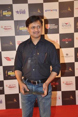 Shreyas Talpade, Shaan, Pallavi Joshi and Mrinal Kulkarni attended the First MIRCHI MUSIC AWARDS MARATHI
