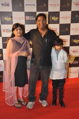 Shreyas Talpade, Shaan, Pallavi Joshi and Mrinal Kulkarni attended the First MIRCHI MUSIC AWARDS MARATHI