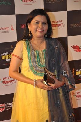 Shreyas Talpade, Shaan, Pallavi Joshi and Mrinal Kulkarni attended the First MIRCHI MUSIC AWARDS MARATHI