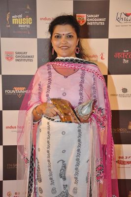 Shreyas Talpade, Shaan, Pallavi Joshi and Mrinal Kulkarni attended the First MIRCHI MUSIC AWARDS MARATHI